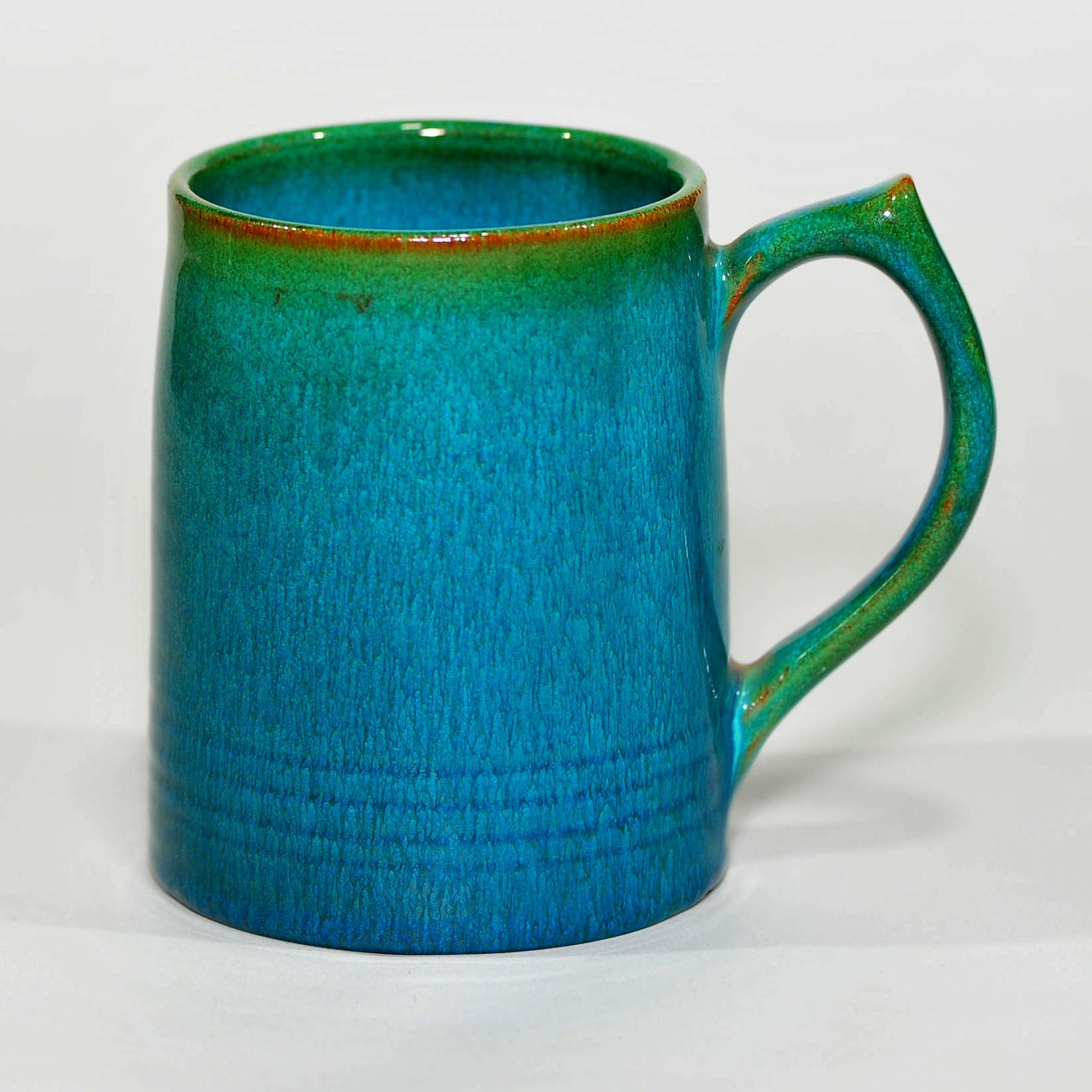 Linn Ware Mug — Turquoise Glaze