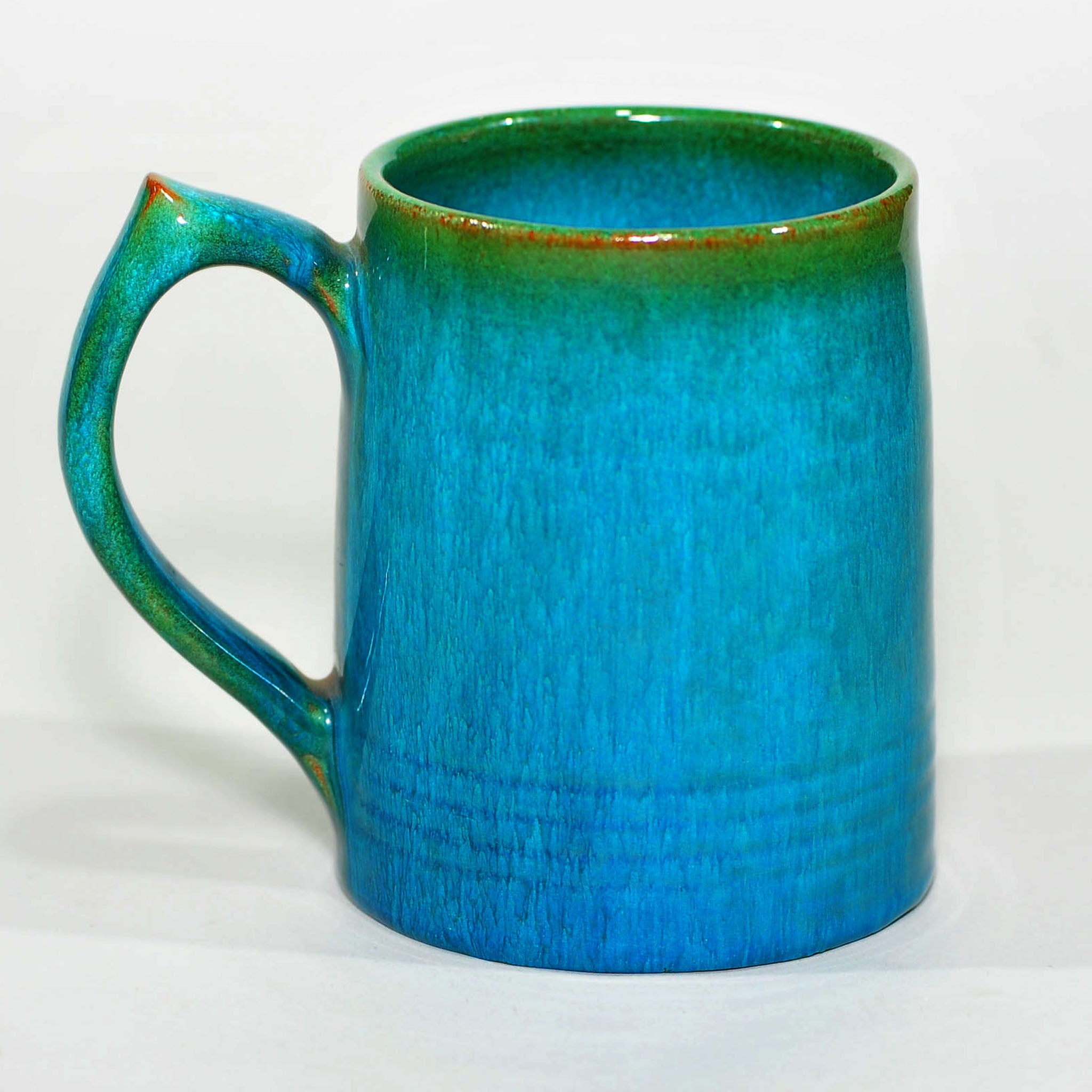 Linn Ware Mug — Turquoise Glaze