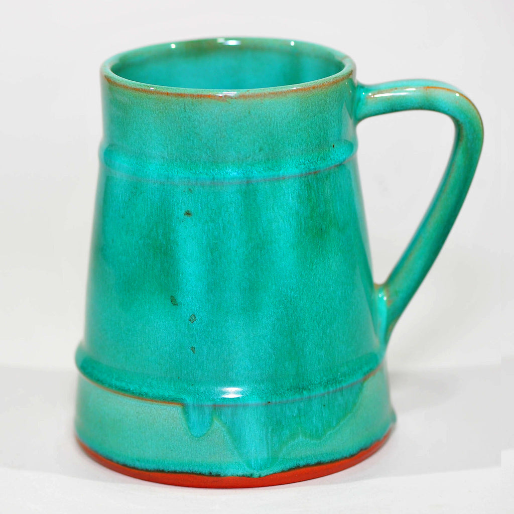 Linn Ware Mug — Deep Blue-Teal Glaze