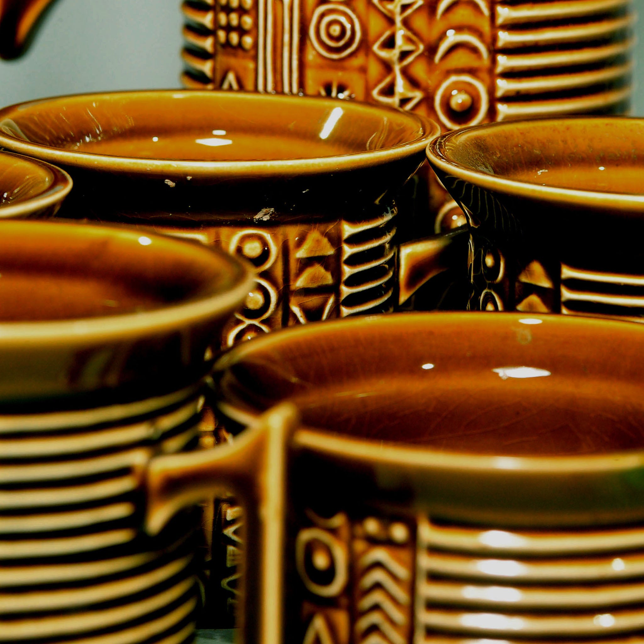 Portmeirion "Totem" Coffee Set — Susan Williams-Ellis, 1963