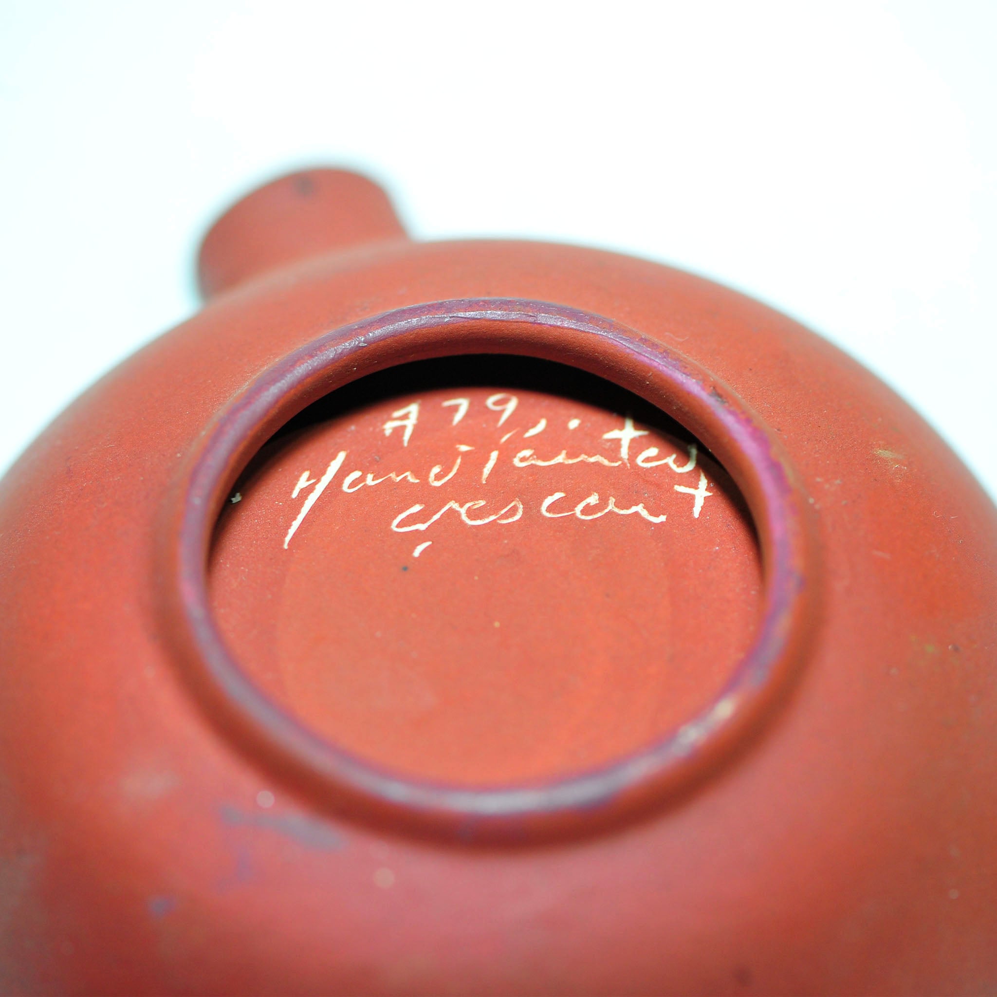 Crescent Potteries Ashtray — Sgraffito Dancer