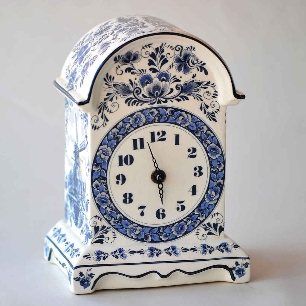 Delft Blue Mantel Clock — Special Limited Collectors Edition