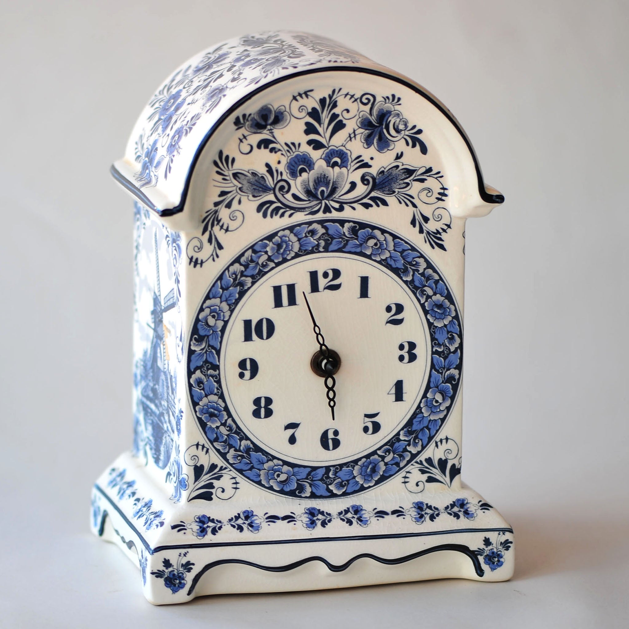 Delft Blue Mantel Clock — Special Limited Collectors Edition