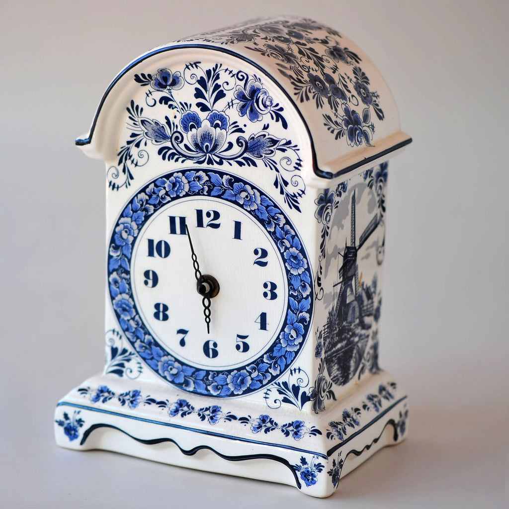 Delft Blue Mantel Clock — Special Limited Collectors Edition