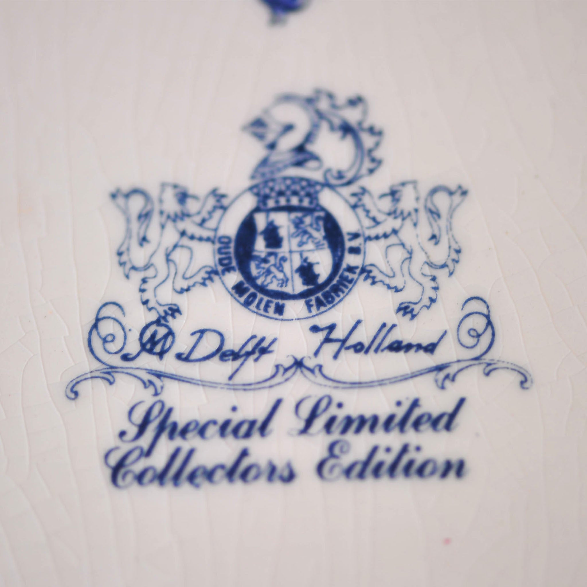 Delft Blue Mantel Clock — Special Limited Collectors Edition