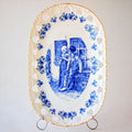 Delft Holland "Young Love" Pierced Oval Dish – Old Masters' Series