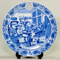 Oude Molen Delft Blue Plate — "De Dorpskroeg" (The Village Pub)
