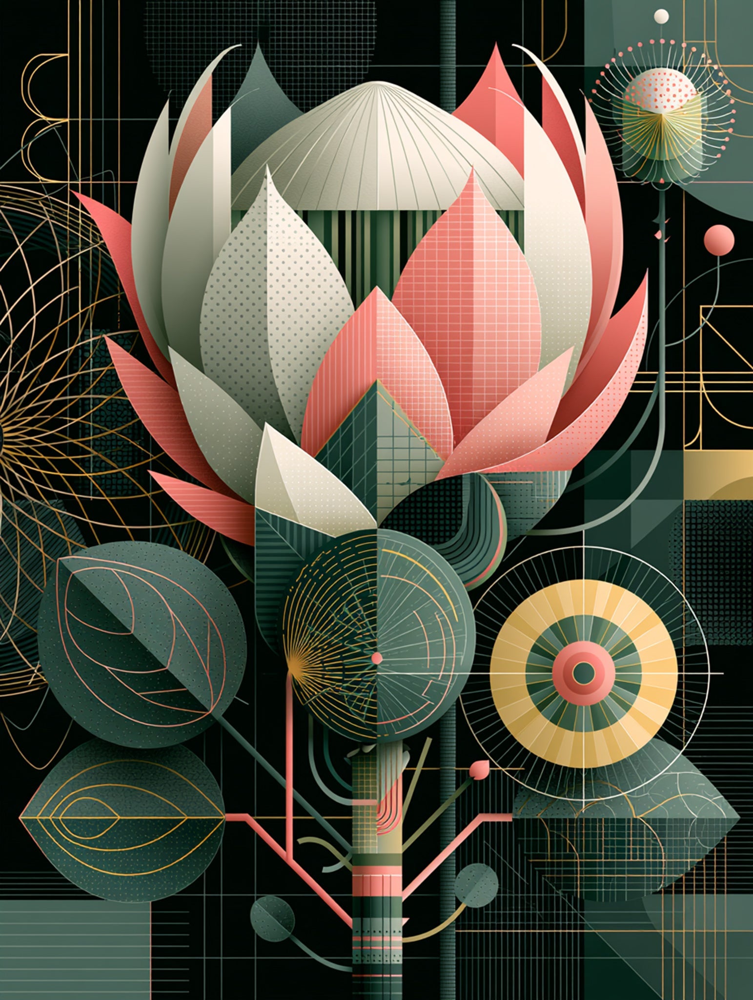 King Protea artwork