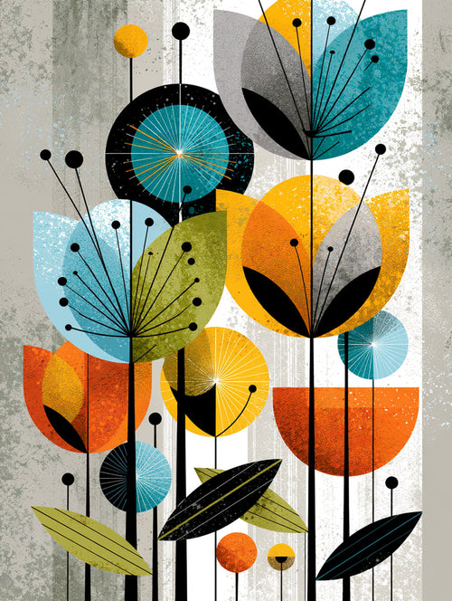 MCM Flowers artwork