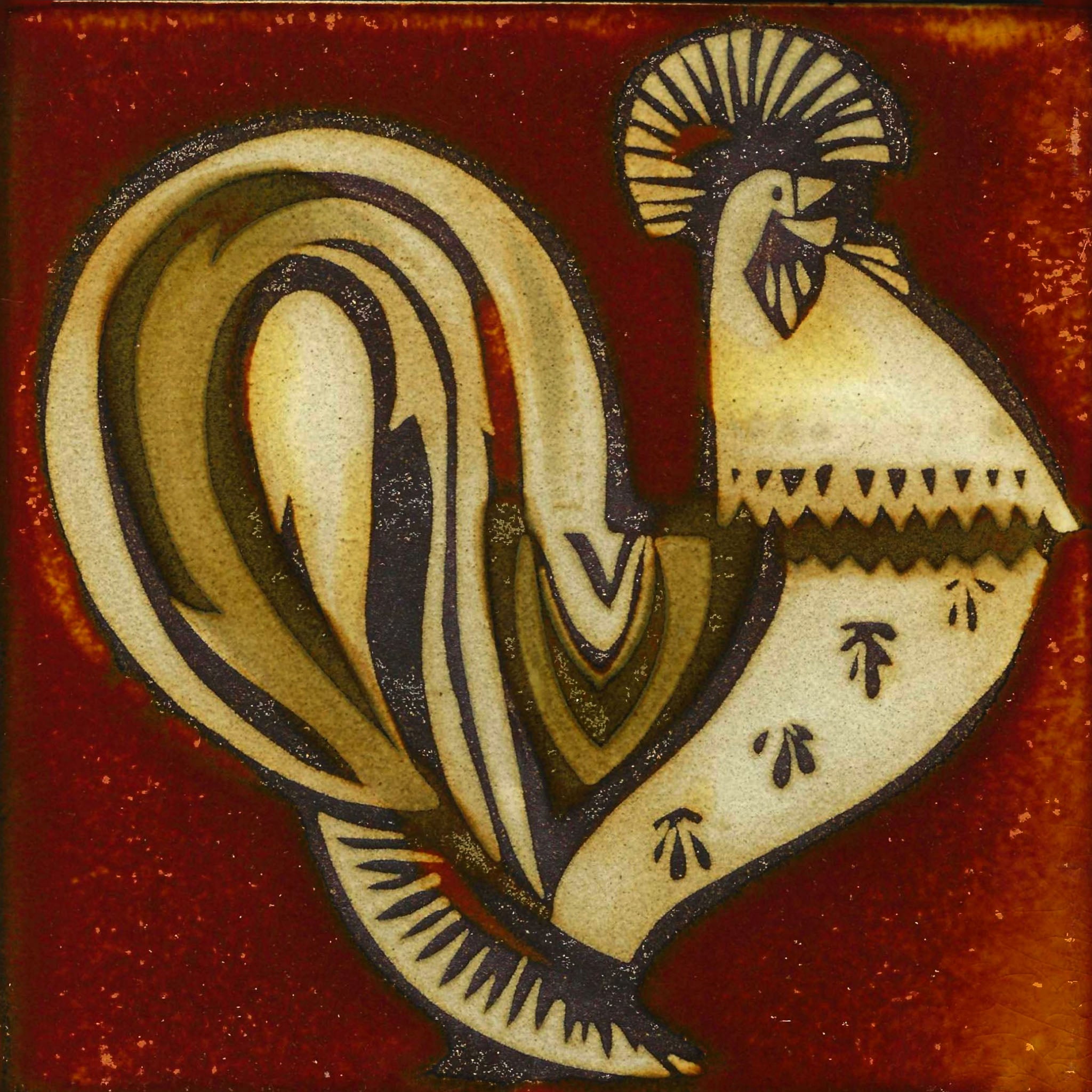 Pilkington's Kitchen Tile — Cockerel